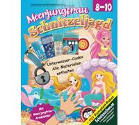 Meerjungfrauen Schatzsuche Schnitzeljagd Kindergeburtstag Party 8-10 Jahre: Jagd nach dem verborgenen Schatz - Unterwasserabenteuer mit Unterwasser-Codex zum Entschlüsseln