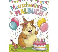 Meerschweinchen Malbuch: Lustiges und süßes Tier mit 30 schönen und entspannenden Designs für Kinder.