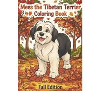 Mees the Tibetan Terrier coloring book fall edition