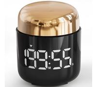 MeesMeek Timer digitale da cucina con grande indicatore a LED, timer per conto alla rovescia con volume regolabile per cucinare e insegnare per bambini e insegnanti