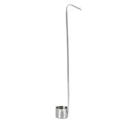 Meestro di vino in acciaio inossidabile, Precise No Spill Dipper Flat Bottom Misure Misura Cucchiaio con Gancio per la cucina (25 ml)