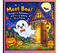 Meet Boo! The Adorable Ghost looking for friends on Halloween Night: A Cute Halloween Coloring Adventure with Adorable Ghosts, Friendly Monsters, ... and Magical Creatures for Kids and Adults