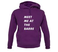 Meet Me Alla Sbarra Felpa Unisex - Balletto - Palestra - Fitness - Eserczio -