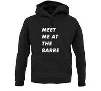 Meet Me Alla Sbarra Felpa Unisex - Balletto - Palestra - Fitness - Eserczio -