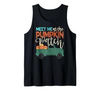 Meet Me At The Pumpkin Patch Pickup Ringraziamento Outfit Canotta