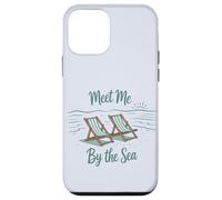 Meet Me By The Sea, Beach Seaside Serenity, Fuga costiera Custodia per iPhone 12 mini