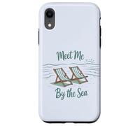 Meet Me By The Sea, Beach Seaside Serenity, Fuga costiera Custodia per iPhone XR