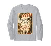 Meet Me for Espresso Estetica Italiana Estate Maglia a Manica