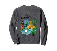 Meet Me in Connecticut Mountains Campidoglio Vela Felpa