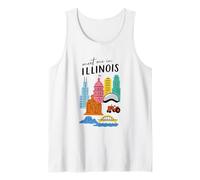 Meet Me in Illinois Skyline Trattore Bean Canotta