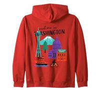 Meet Me in Washington Monumenti iconici Felpa con Cappuccio