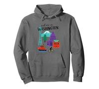 Meet Me in Washington Monumenti iconici Felpa con Cappuccio
