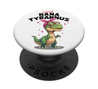 Meet Nanatyrannus Funny Dinosaur Grandma Design PopSockets PopGrip Adesivo
