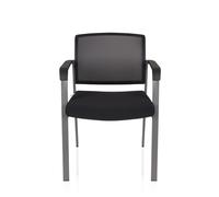 MEET - Sedia a quattro gambe Nero