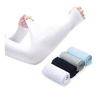 Meet-shop Maniche a Braccio,Manicotti Braccia UV 4 Paia Manicotti Protezione Sport per la Corsa/Ciclismo/Guida/Arrampicata/Golfing
