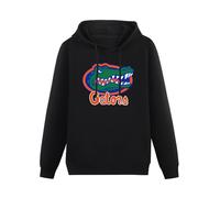 Meet Sun University of Florida Florida Gator Funny Black Hoodie Graphic Mens Sweatshirts Unisex Hooded 3XL
