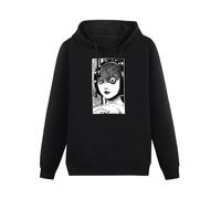Meet Sun Uzumaki Junji Ito Black Hoodie Graphic Mens Sweatshirts Unisex Hooded L