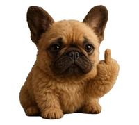Meet The Attitude Squad, Tiny Plush Rebels with Sass & Snuggles Perfect Pocket-Sized Toys for Stress Relief & Humorous Gifts for Sassy Friends (Rebel French Bulldog)
