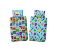 Meet The Numero Blocchi Junior Set Copripiumino Cbeebies Culla Letto Reversibile