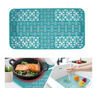 Meet You Tappetino per Lavello Cucina, Tagliabile su Misura Tappetini Lavello Cucina 66 x 35 cm, Proteggi Lavandino Cucina, Tappetino Lavello Silicone Cucina Resistente, Tappetino Lavandino Cucina