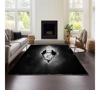 MeeTe Tappeto Per Soggiorno Dead By Daylight, Tappeto Per Camera Da Letto, Vintage, A Pelo Corto, Grande, Antiscivolo, Lavabile, Morbido, Per Sala Da Pranzo, Ingresso (DBD 04,120x160 cm)