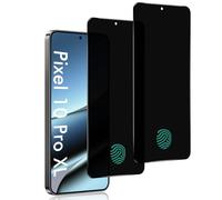 Meeter Vetro Temperato per Google Pixel 10 Pro XL, [Compatibile ID Impronte Digitali] [2 pezzi] Anti Spia Pellicola Protettiva in Schermo Black Privacy 9H AntiGraffio Protezione Schermo Vetri Opaca
