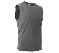 MeetHoo Canotta Sportiva Uomo Tank Top Senza Manica Canotte Palestra Maglia Senza Maniche Girocollo Sport Sportivi Estiva Bodybuilding per Running Gym Corsa