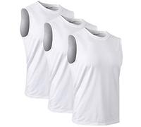 MeetHoo Canotta Sportiva Uomo Tank Top Senza Manica Canotte Palestra Maglia Senza Maniche Girocollo Sport Sportivi Estiva Bodybuilding per Running Gym Corsa