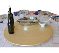 Pedana Girevole in Legno Piatto Rotante Ristorante Antipasto Pizzeria Meeting