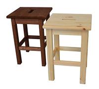 Meeting MEE190 Sgabello Alto, Noce, 30 x 30 x 44 cm