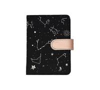 Meeting Notebook A6 Handbook Twelve Constellations Notebook School Supplies Black