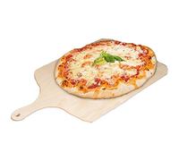 PALA FORNO IN LEGNO PER PIZZA cm. 49X36 CON MANICO CORTO INFORNARE PIZZE