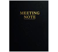 Meeting Planner Journal: Plan Your Meetings & Conquer Your Goals