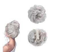 Meetitsneeds Bun Extension Clips, Bun Extension Clips for Women, Ponytail Hair Extensions, Hair Pieces-Fake Hair Clip with No-Slip Grip (08)