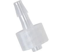 MEETOOT 10 adattatori Luer-to-Barb maschio Luer con anello di bloccaggio da 1/8 di pollice per tubo flessibile a vite connettore rapido 3,2 mm per strumenti biochimici/analitici da laboratorio e