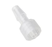 MEETOOT 10 adattatori maschio Luer Lock da 3/16" in polipropilene per strumenti biochimici/analitici da laboratorio, macchinari alimentari e attrezzature per acquari