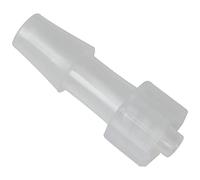 MEETOOT 10pcs maschio Luer Lock 1/4 "PP tubo Barb adattatore per laboratorio biochimico/strumenti analitici, macchine alimentari e attrezzature per acquario