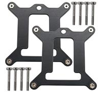 MEETOOT 2pcs CPU Fan Radiatore Staffa Base di Fissaggio 115 Piastra Posteriore CPU Dissipatore di Calore Base di Montaggio Supporto Radiatore
