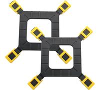 MEETOOT 2pcs CPU Fan Radiatore Staffa Base di Fissaggio Piastra Posteriore CPU Dissipatore di Calore Base di Montaggio Supporto Radiatore
