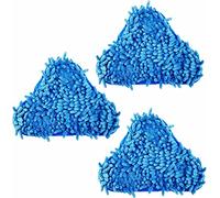 MEETOZ H2O Steam Mop X5 Pad Coral Blue Ciniglia H20 Ricambio Lavabile 3pcs