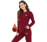 MEETWEE Biancheria Intima Termica Donna, Set Termico Funzione Base Layer Riscaldante Traspirante, riscaldante e ad Asciugatura Rapida