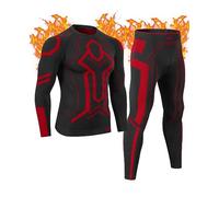 MEETWEE Biancheria Intima Termica Invernale da Uomo Intimo Termico Uomo Traspirante Asciugatura Rapida Set Autunno e Inverno attività Outdoor Uomo Sci Basket Running Warm Set