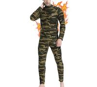 MEETWEE Biancheria Intima Termica Uomo Set,Traspirante Asciugatura Rapida Maniche Lunghe Sportiva Sets per Ciclismo e Lo Allenamento Sci Corsa