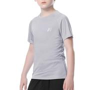 MEETWEE Boy Girl Rash Vest Short Sleeve Costumi da Bagno Rash Guard Top Sun UV Protection UPF 50+ Costumi da Bagno Kid