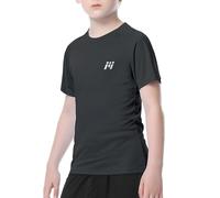 MEETWEE Boy Girl Rash Vest Short Sleeve Costumi da Bagno Rash Guard Top Sun UV Protection UPF 50+ Costumi da Bagno Kid