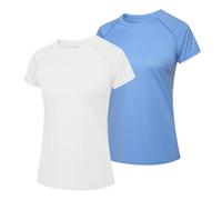 MEETWEE Camicie da Donna T-Shirt a Maniche Corte Atletico Casual Top Quick Dry UPF 50+ Corsa Nuoto Surf Allenamento Yoga Sun Tee Shirt