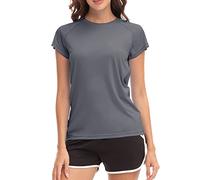 MEETWEE Camicie da Donna T-Shirt a Maniche Corte Atletico Casual Top Quick Dry UPF 50+ Corsa Nuoto Surf Allenamento Yoga Sun Tee Shirt