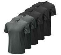 MEETWEE Canotta a Compressione da Uomo,Camicia Manica Corto Asciugatura Maglietta Senza Maniche Modellante e Snellente Body Shaper Tee Shirt Runnig Sportiva Fitness