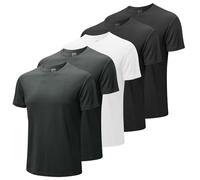 MEETWEE Canotta a Compressione da Uomo,Camicia Manica Corto Asciugatura Maglietta Senza Maniche Modellante e Snellente Body Shaper Tee Shirt Runnig Sportiva Fitness