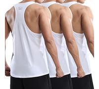 MEETWEE Canotta Uomo, Sportiva Canottiera Gym Tank Top Palestra Canotte Maglie Senza Maniche T Shirt da Bodybuilding Corsa Fitness